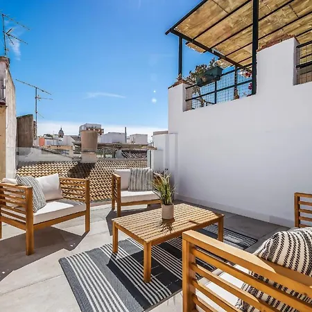 Ferienhaus Urban Rose , Superb Private House In Historical Center, With Sunny Rooftop *